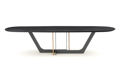 Devina Nais Dining Table Cosmopolitan - Wave — manufacturer image, example finish and configuration