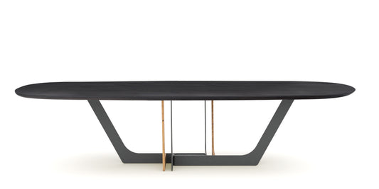 Devina Nais Dining Table Cosmopolitan - Wave — manufacturer image, example finish and configuration