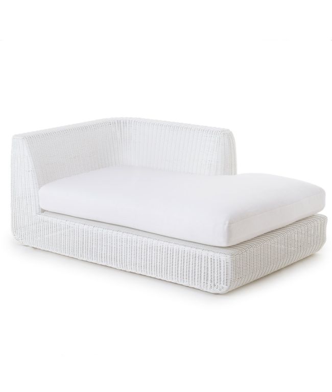 Unopiù Agorà Left lounge module in WaProLace® | Unopiù