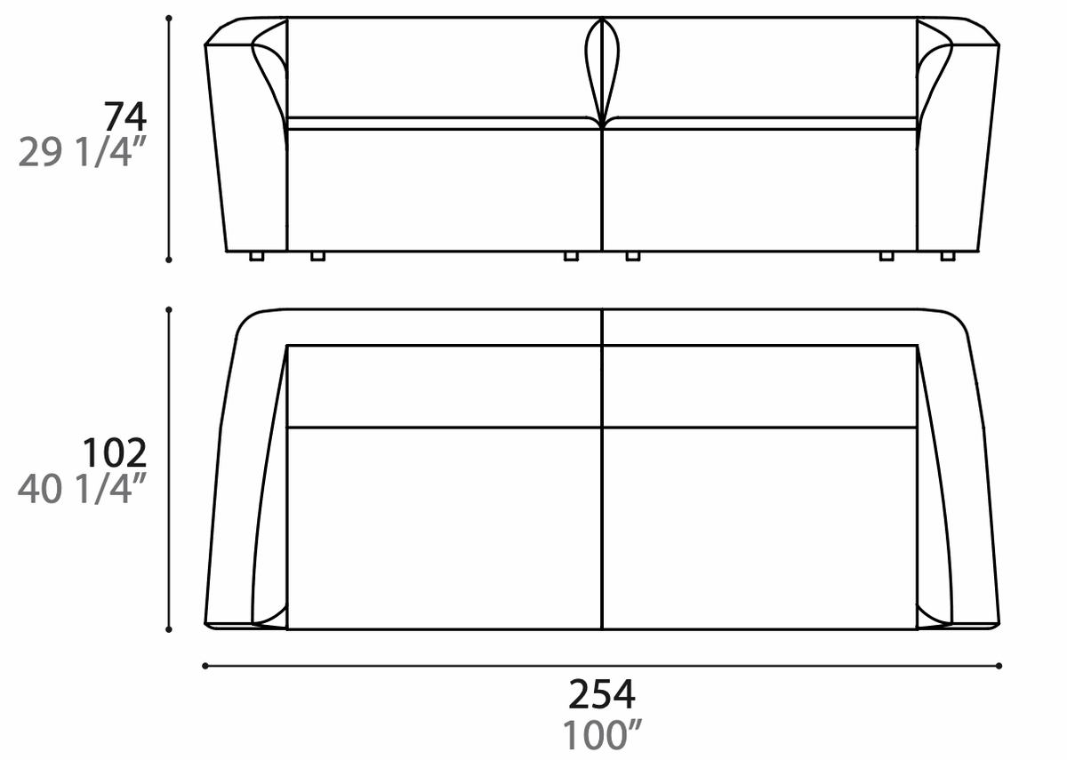 Manufacturer technical drawing for CDL21; line illustration, not a product photograph.
