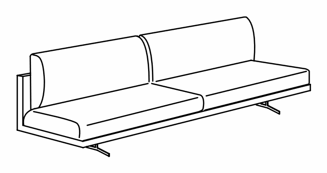 Manufacturer technical drawing for DC23CX; line illustration, not a product photograph.