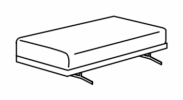 Manufacturer technical drawing for DC2P11; line illustration, not a product photograph.