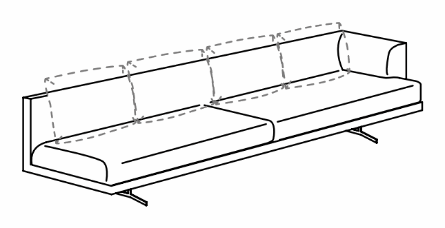 Manufacturer technical drawing for DC2T4S1; line illustration, not a product photograph. The source illustrates the right-hand configuration. Order the handedness identified by this listing’s article code.