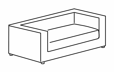Manufacturer technical drawing for DCA15; line illustration, not a product photograph.