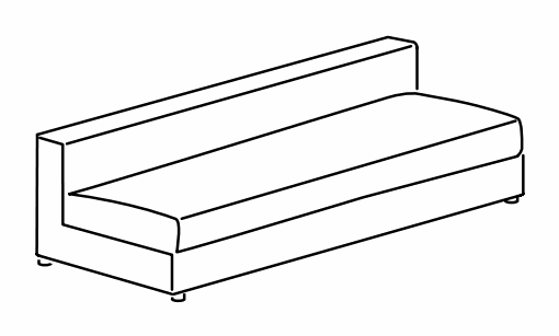 Manufacturer technical drawing for DCAC17; line illustration, not a product photograph.
