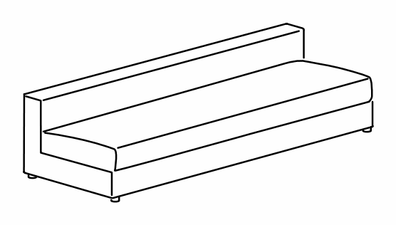 Manufacturer technical drawing for DCAC19; line illustration, not a product photograph.