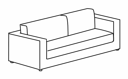 Manufacturer technical drawing for DCAS20; line illustration, not a product photograph.