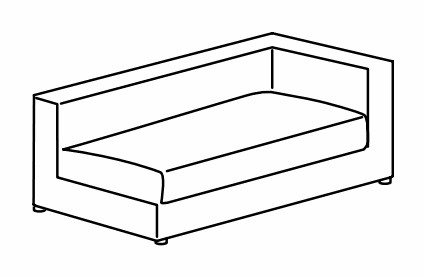Manufacturer technical drawing for DCATD2; line illustration, not a product photograph. The source illustrates the right-hand configuration. Order the handedness identified by this listing’s article code.