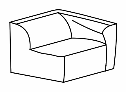 Manufacturer technical drawing for DL2T12D; line illustration, not a product photograph. The source illustrates the right-hand configuration. Order the handedness identified by this listing’s article code.