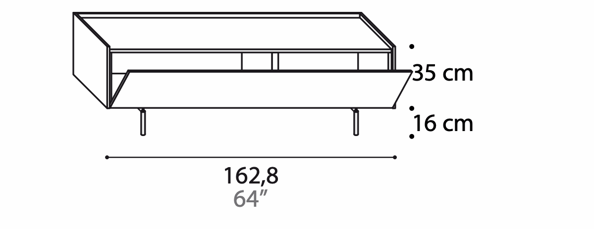 Manufacturer technical diagram of Alf DaFrè Diko PCD703 / PCD703A. Diagram is not a finish photograph.