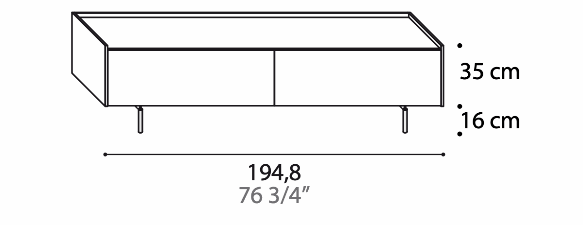Manufacturer technical diagram of Alf DaFrè Diko PCD707 / PCD707A. Diagram is not a finish photograph.