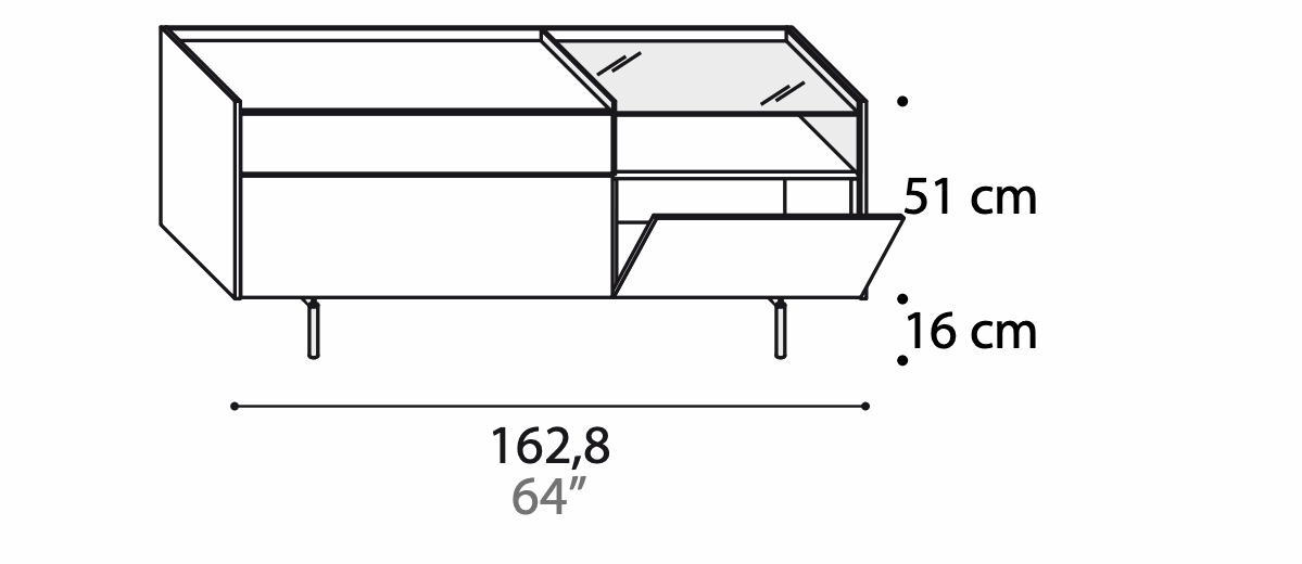 Manufacturer technical diagram of Alf DaFrè Diko PCD717 / PCD717A. Diagram is not a finish photograph.