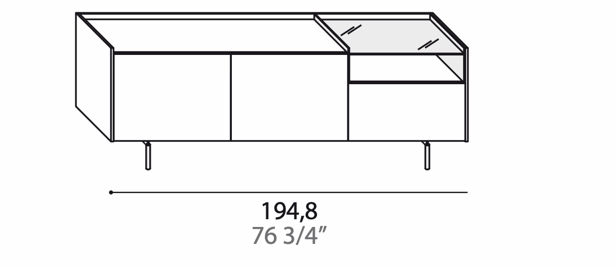 Manufacturer technical diagram of Alf DaFrè Diko PCD724 / PCD724A. Diagram is not a finish photograph.