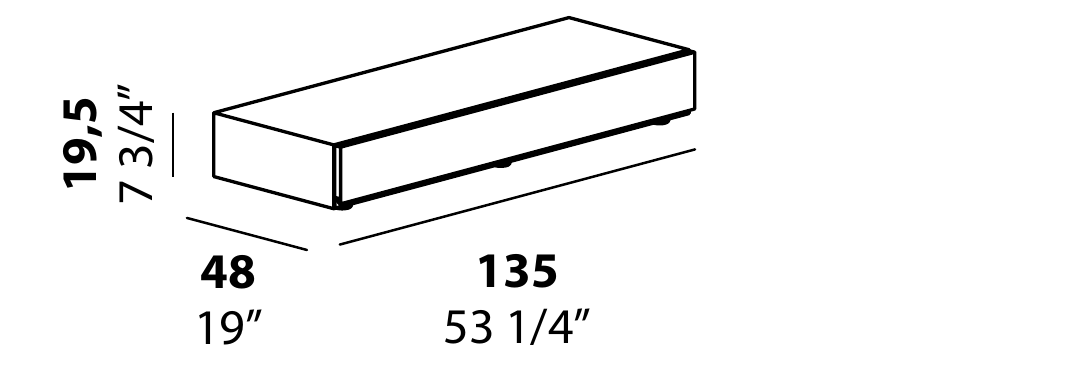 Technical diagram - Alf DaFre PNC006 drawer module only