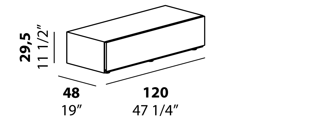 Technical diagram - Alf DaFre PNC014 drawer module only
