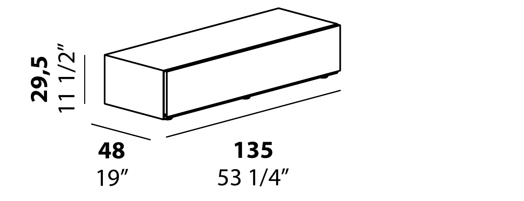 Technical diagram - Alf DaFre PNC015 drawer module only