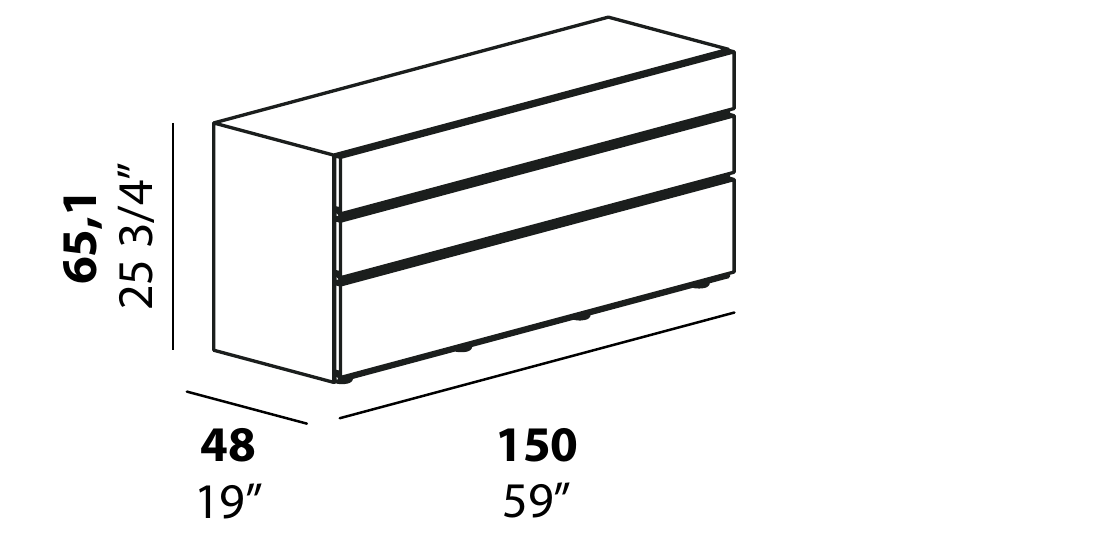 Technical diagram - Alf DaFre PNC032 drawer module only