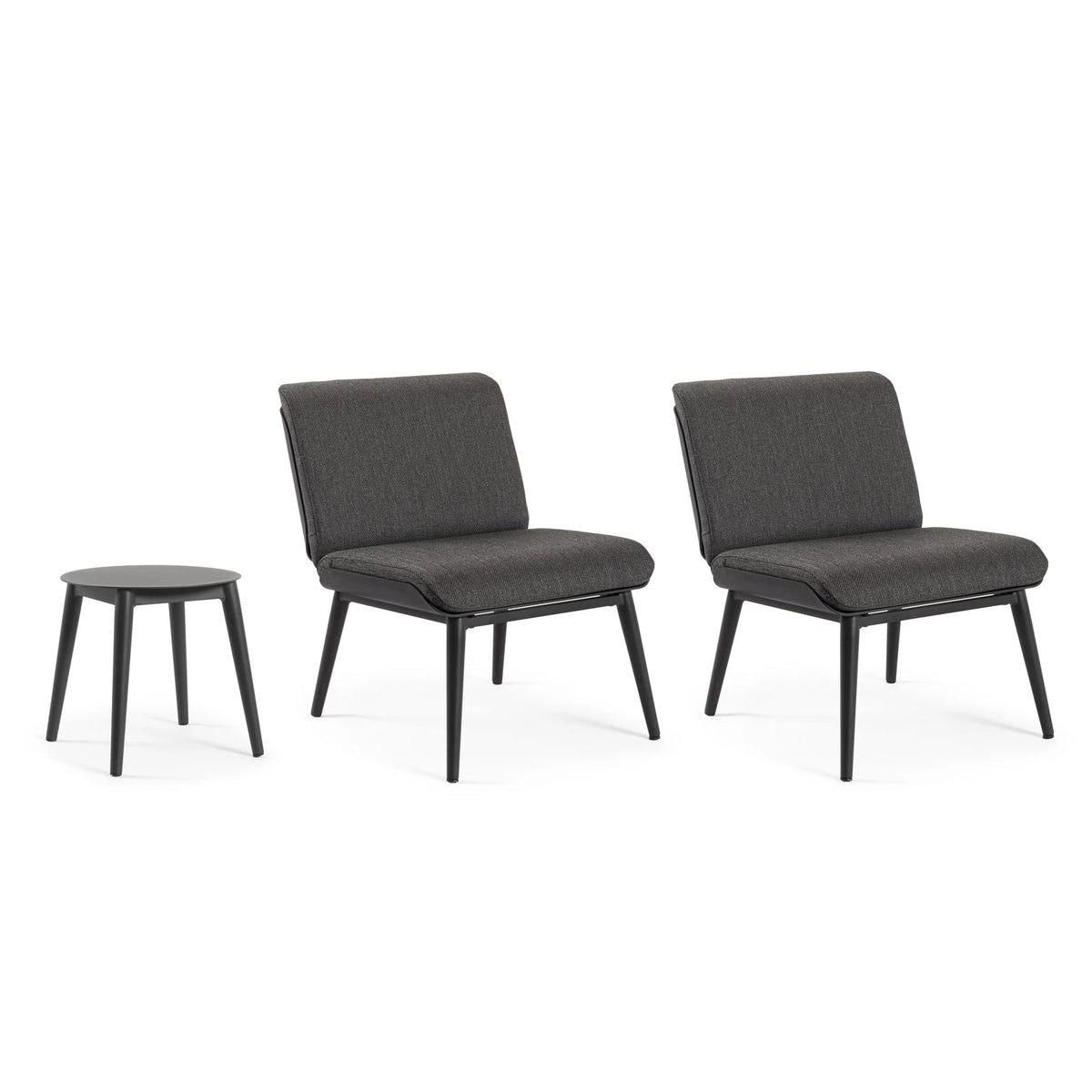 Bizzotto Isabela Charcoal Sofa SET3 — Bizzotto