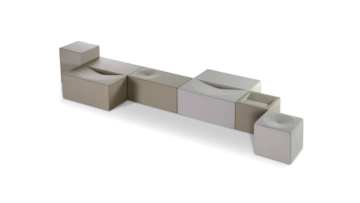 Adrenalina Piscine Modular Pouf – Compositions | Adrenalina