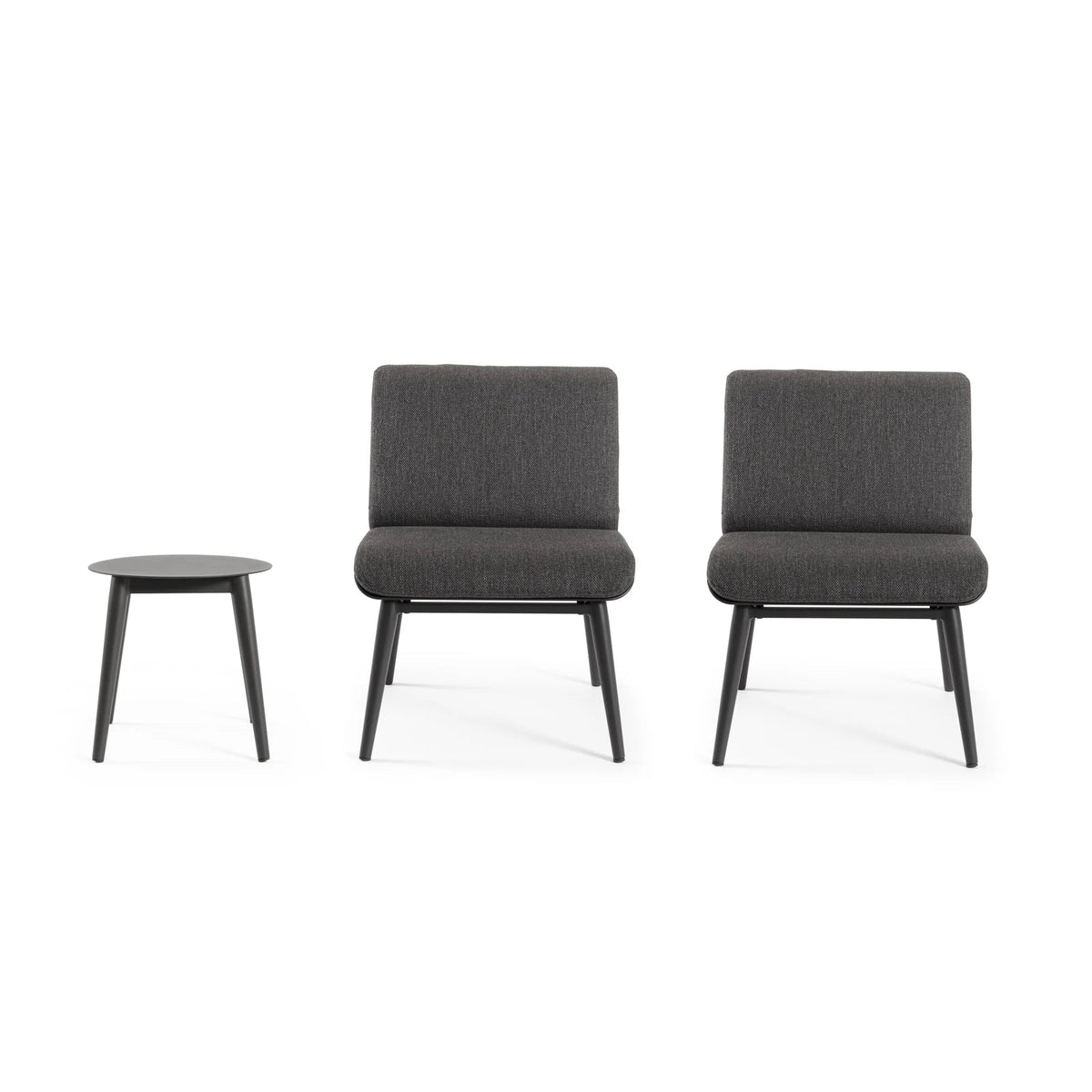 Bizzotto Isabela Charcoal Sofa SET3 — Bizzotto