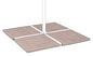 Bizzotto Birch Cement Base Set SET4, article 0795653