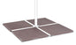 Bizzotto Iroko Cement Base Set SET4, article 0795654