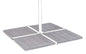 Bizzotto Wenge Cement Set SET4 Parasol base, article 0795656