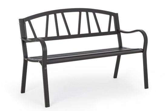 Bizzotto Janelle Charcoal Bench, article 0802694