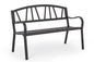 Bizzotto Janelle Charcoal Bench, article 0802694
