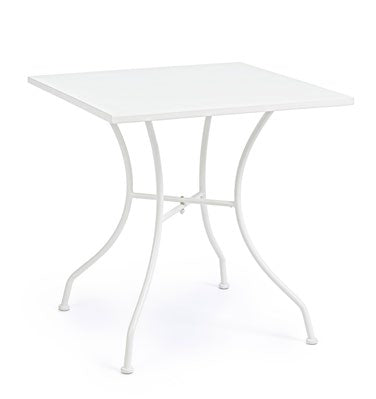 Bizzotto Kelsie White Table 70X70, article 0802878