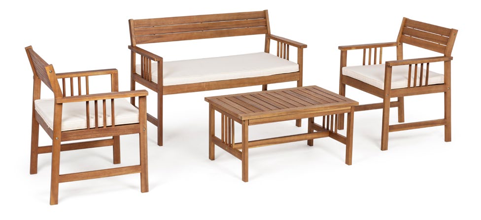 Bizzotto Noemi Ecru Sofa SET4, article 0805979