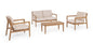 Bizzotto Danubio Sofa SET4, article 0806986