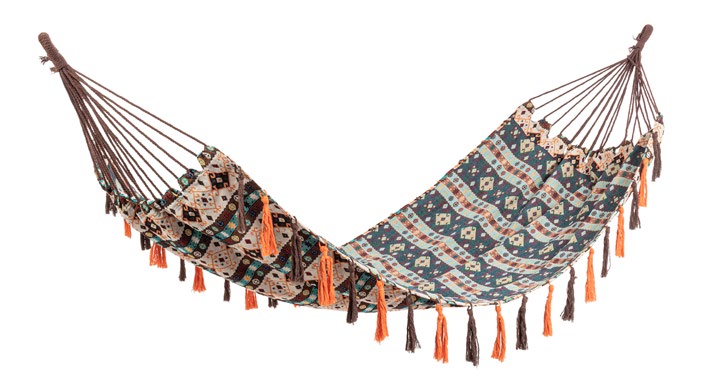 Bizzotto Santander Hammock Brown-Beige 96X200 — article 0792184