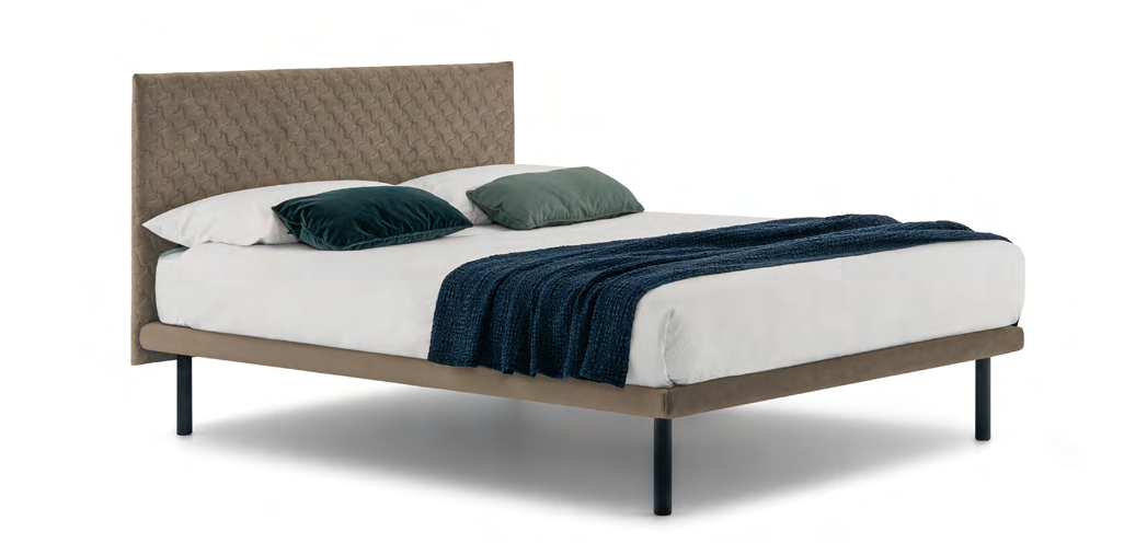 Bolzan Cameo Flower Bed — representative catalogue photograph; finish and upholstery may differ