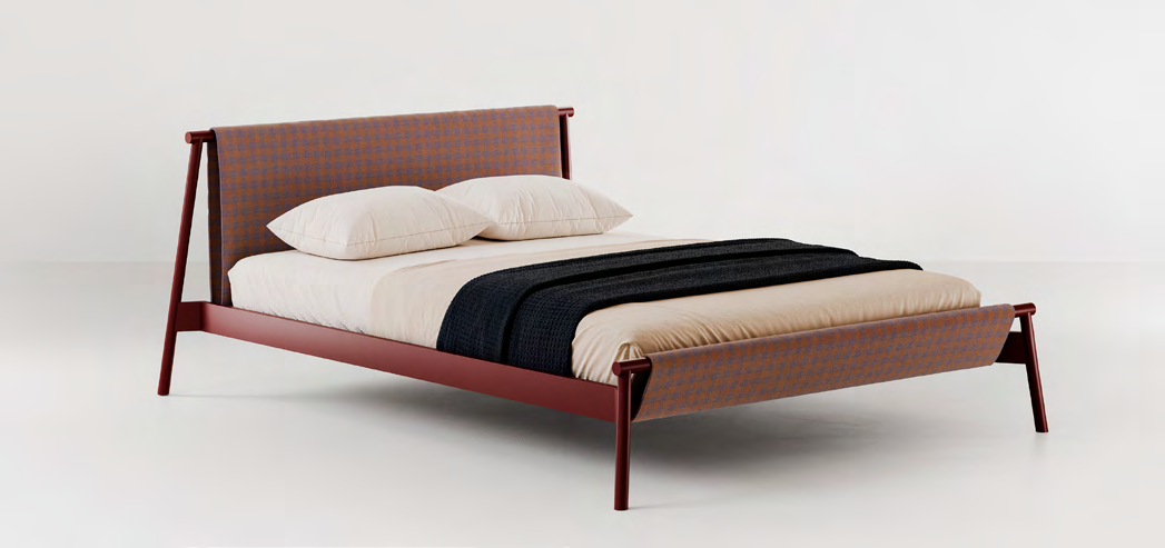 Bolzan Jack Bed — representative catalogue photograph; finish and upholstery may differ