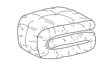 Bolzan Summer Hypoallergenic Duvet 100 g — manufacturer image or catalogue diagram