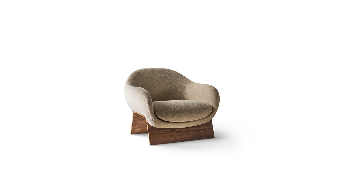 Bonaldo Boolean armchair — manufacturer photograph, illustrative finish
