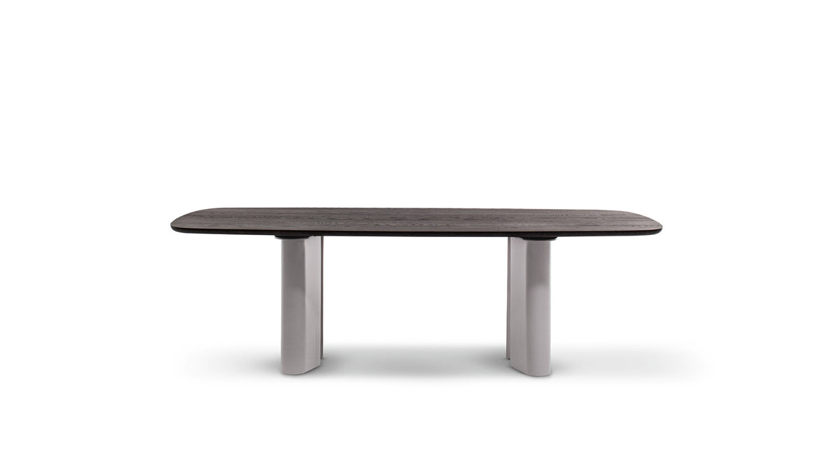 Bonaldo Geometric Table, Geometric Table Wood — manufacturer photograph, illustrative finish
