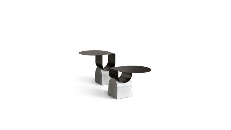 Bonaldo Vague coffee table — manufacturer photograph, illustrative finish