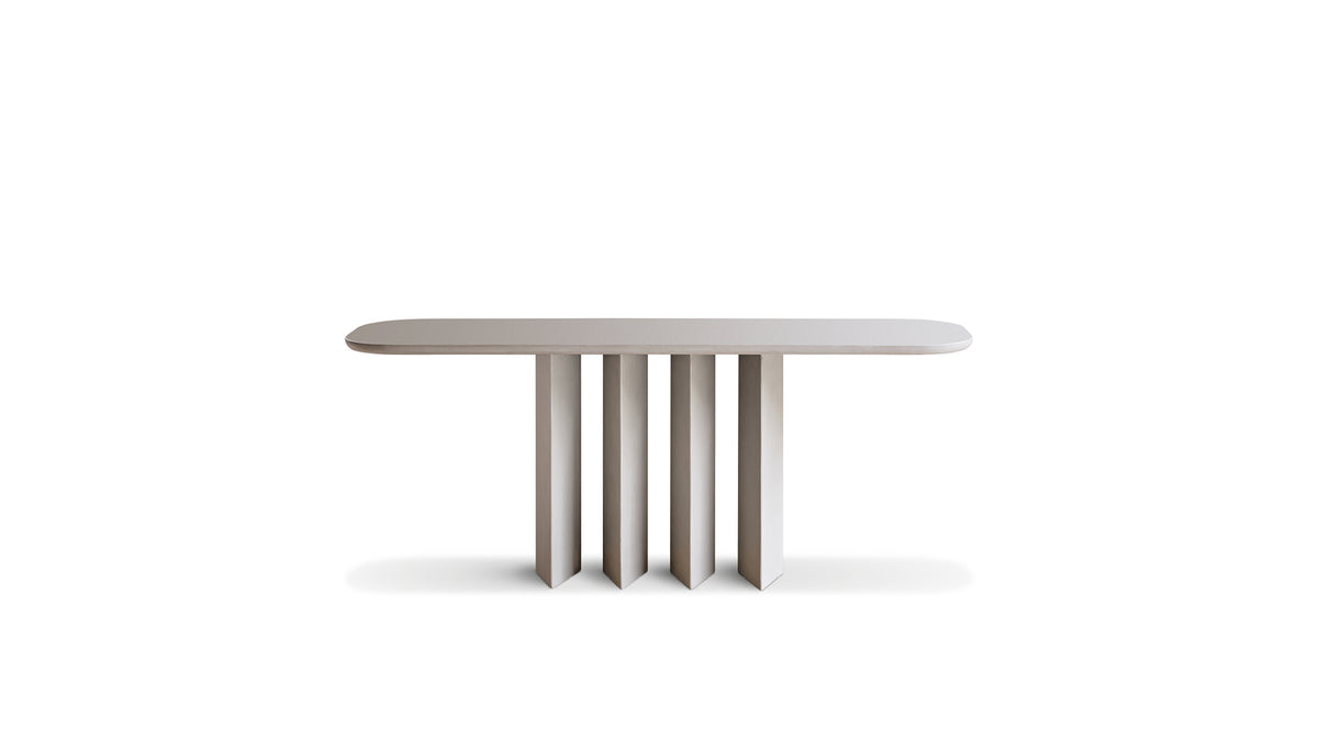 Bonaldo Geometric Console — manufacturer photograph, illustrative finish