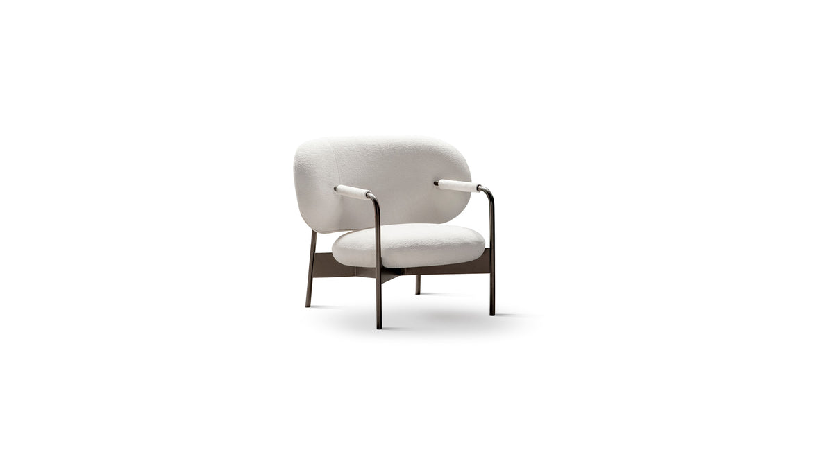 Bonaldo Cross lounge chair — manufacturer photograph, illustrative finish