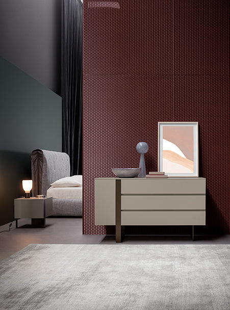 Bonaldo Antibes Bedside Table & Chest of Drawers