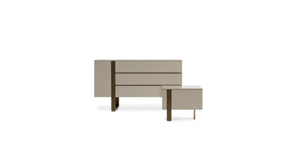 Bonaldo Antibes Bedside Table & Chest of Drawers
