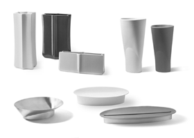 Bonaldo Tiziano 8-Piece Decorative Object Set — original manufacturer catalogue image