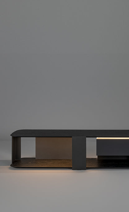 Bonaldo Paddle TV stand, Paddle TV stand light