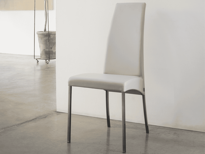 Bontempi Aida Dining Chair — manufacturer photograph; AIDA_04-01M326_PR05-2