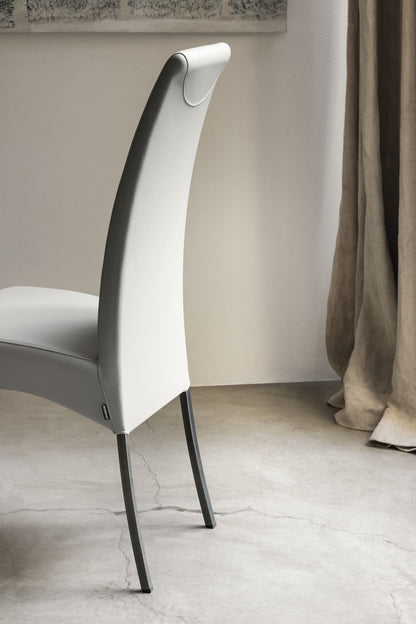 Bontempi Aida Dining Chair — manufacturer photograph; AIDA_04-01M326_PR05