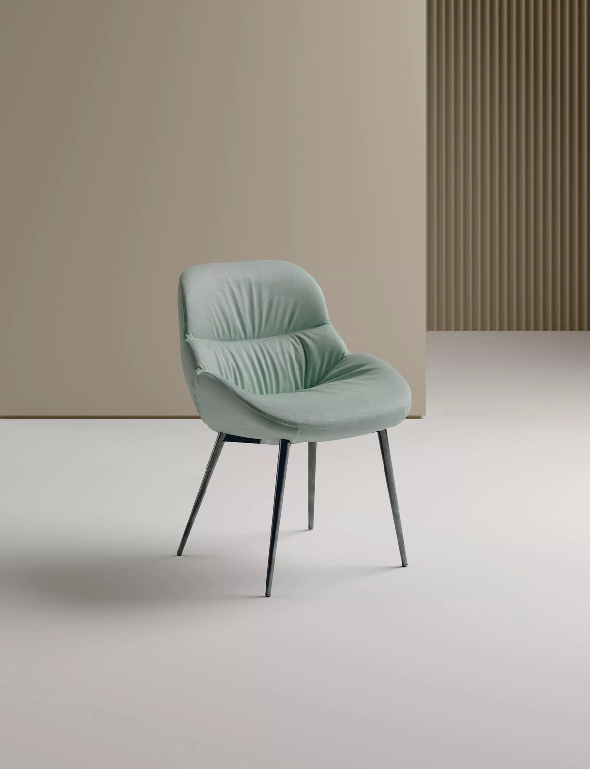 Bontempi Amelie Dining Chair — manufacturer photograph; AMELIE 34 92 M326 TEBQ015