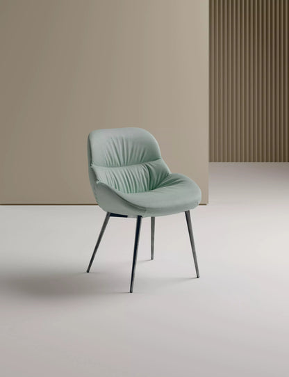 Bontempi Amelie Dining Chair — manufacturer photograph; AMELIE 34 92 M326 TEBQ015