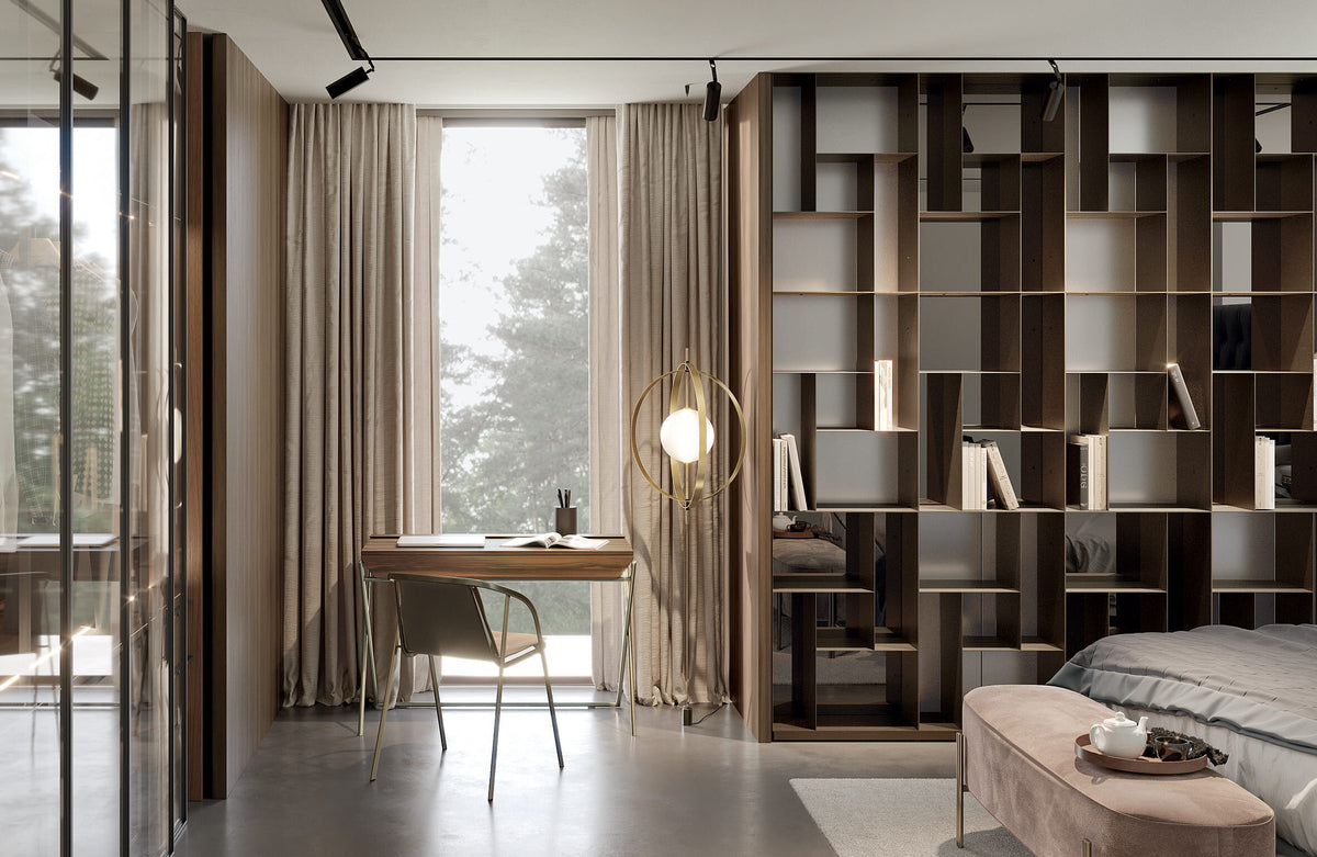 Bontempi Atena Bookcase Component — manufacturer photograph; ATENA 16 31 M028 ATENA 16 32 M028 C301 ATENA 16 35 M028 PAPILLON 56 55 M325 MATISSE 06 39 M328 L036 Q403 INES 34 55 M328 CUSCINO TENO002 PUFFOSO 40 98 M028 TENO02